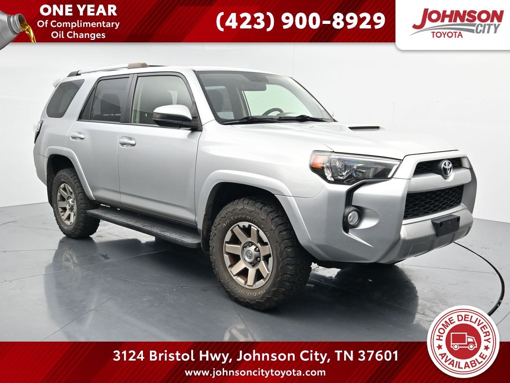 Classic Silver Metallic 2016 Toyota 4Runner SUV / Crossover Four-Wheel Drive 5-Speed Automatic Overdrive