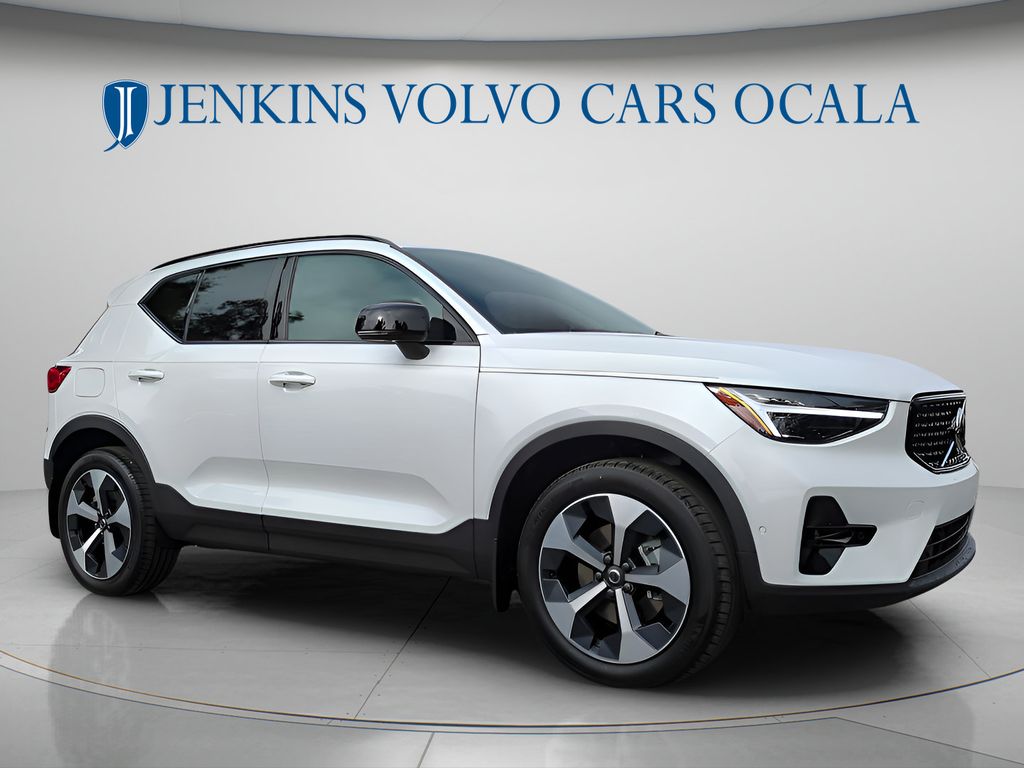 Crystal White 2026 Volvo XC40 SUV / Crossover All-Wheel Drive Automatic