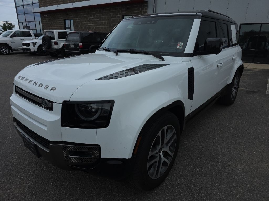 White 2021 Land Rover Defender SUV / Crossover All-Wheel Drive 8-Speed Automatic