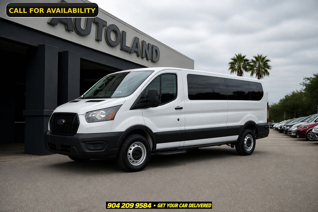 Oxford White 2024 Ford Transit Passenger Van Rear-Wheel Drive Automatic