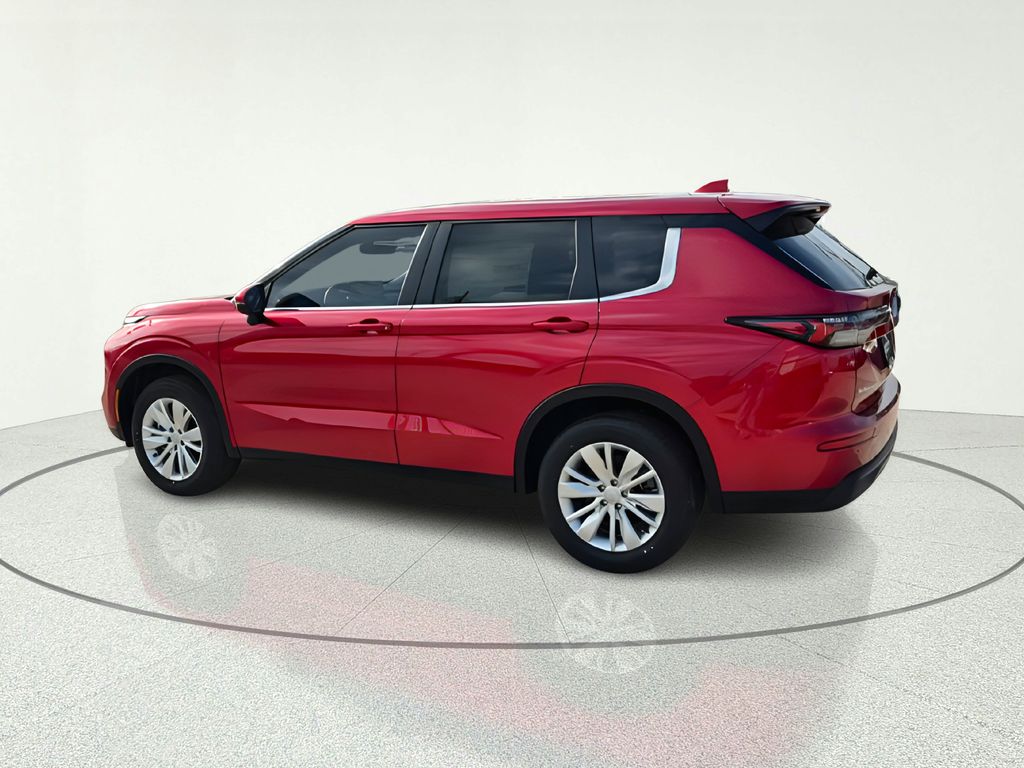 2026 Mitsubishi Outlander ES Red at North Houston Mitsubishi