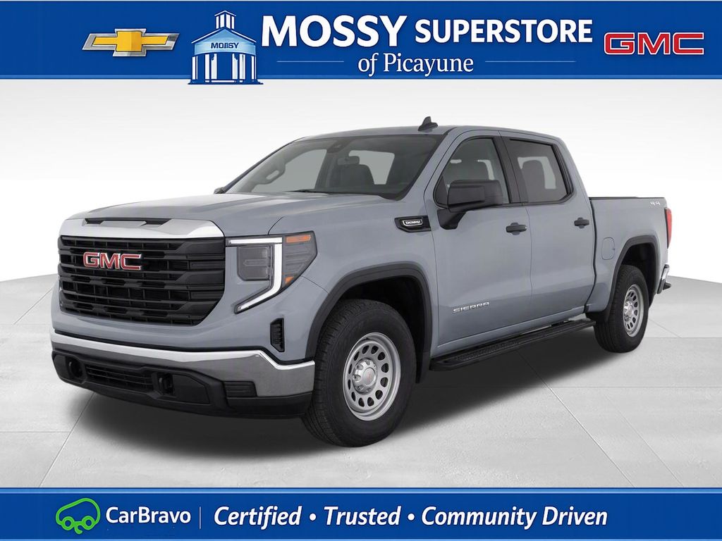 Thunderstorm Gray 2025 GMC Sierra 1500 Pickup Truck Four-Wheel Drive 8-Speed Automatic