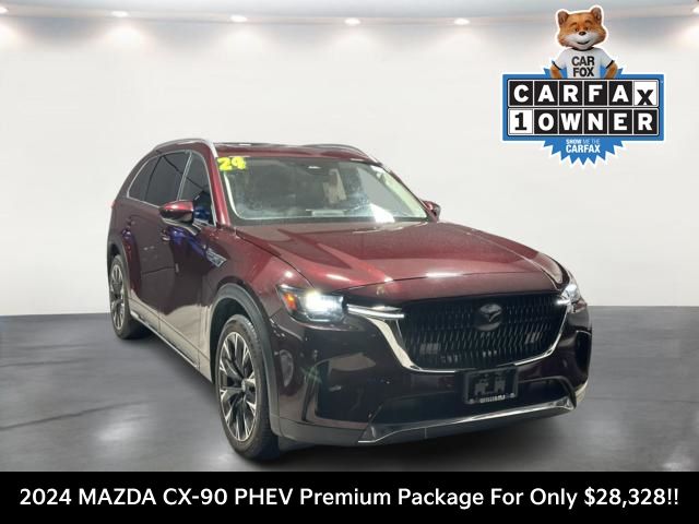 Artisan Red Premium 2024 Mazda CX-90 PHEV Premium AWD SUV / Crossover All-Wheel Drive 8-Speed Automatic