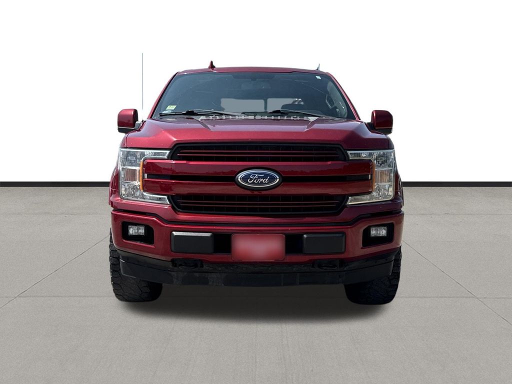 2018 Ford F-150 Lariat Red at Texan Dodge Chrysler Jeep Ram