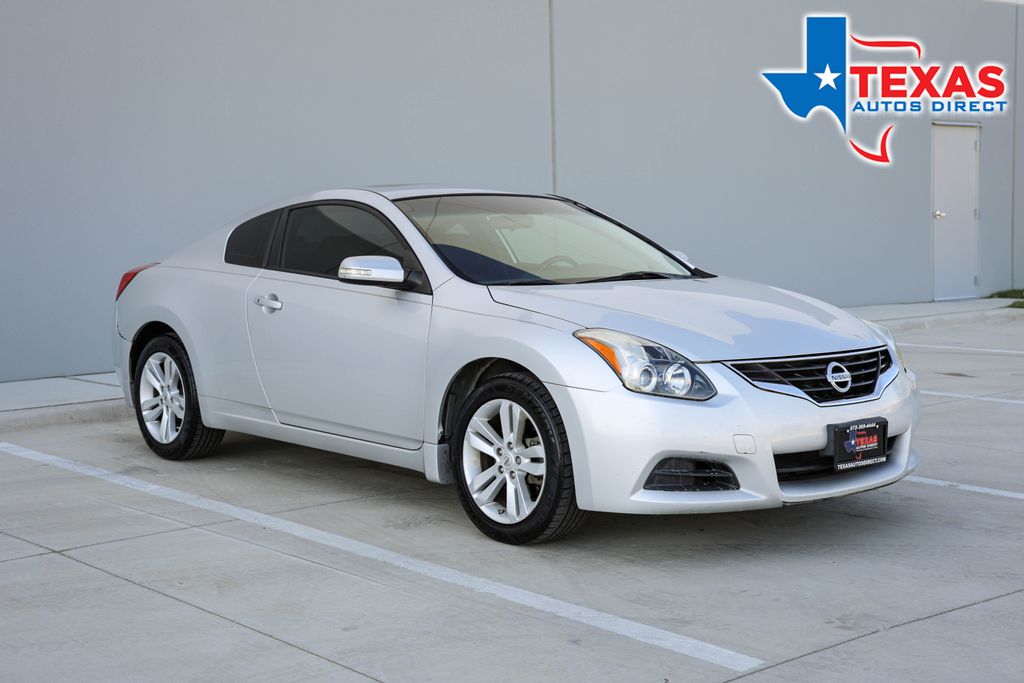 Brilliant Silver Metallic 2012 Nissan Altima Coupe 2.5 S Coupe Front-Wheel Drive Continuously Variable Transmission