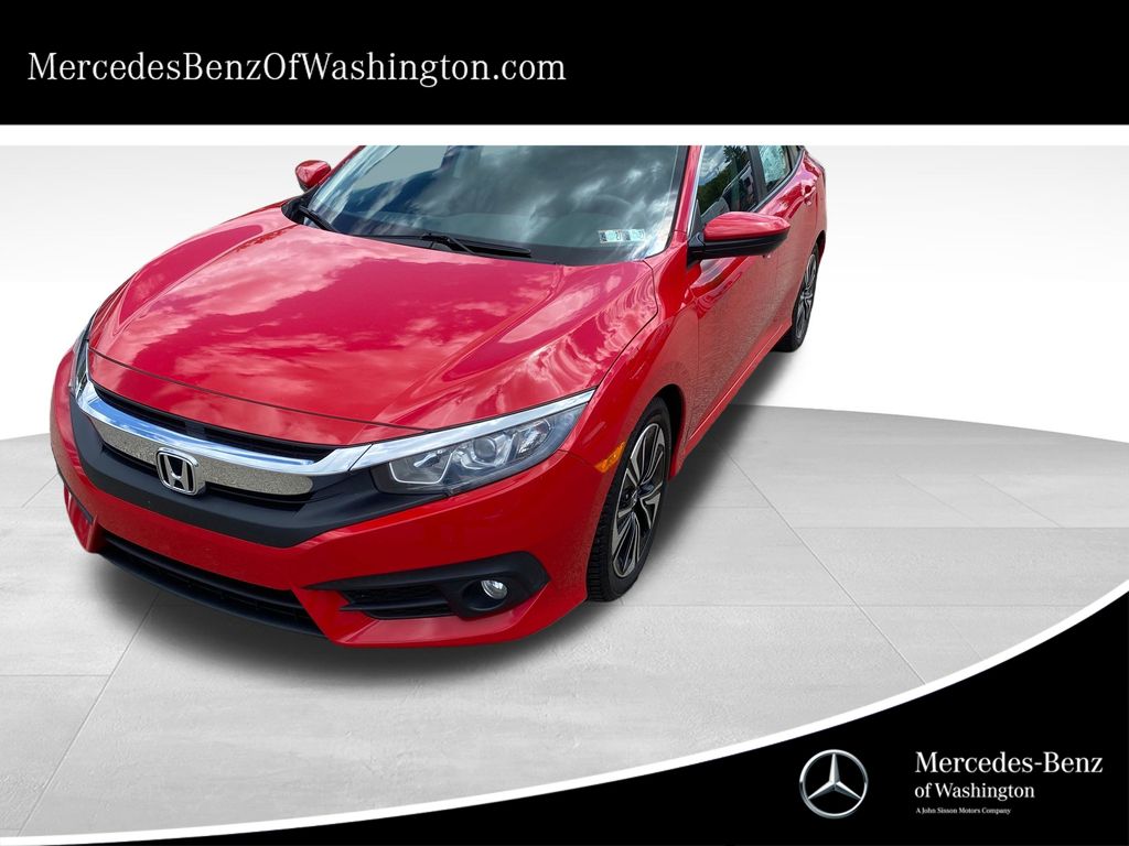 2017 Honda Civic EX-T Red at Subaru and VW of Moon Township