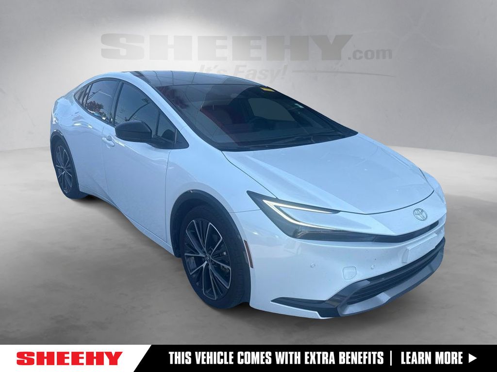 Pearl 2025 Toyota Prius Hatchback Front-Wheel Drive Continuously Variable Transmission