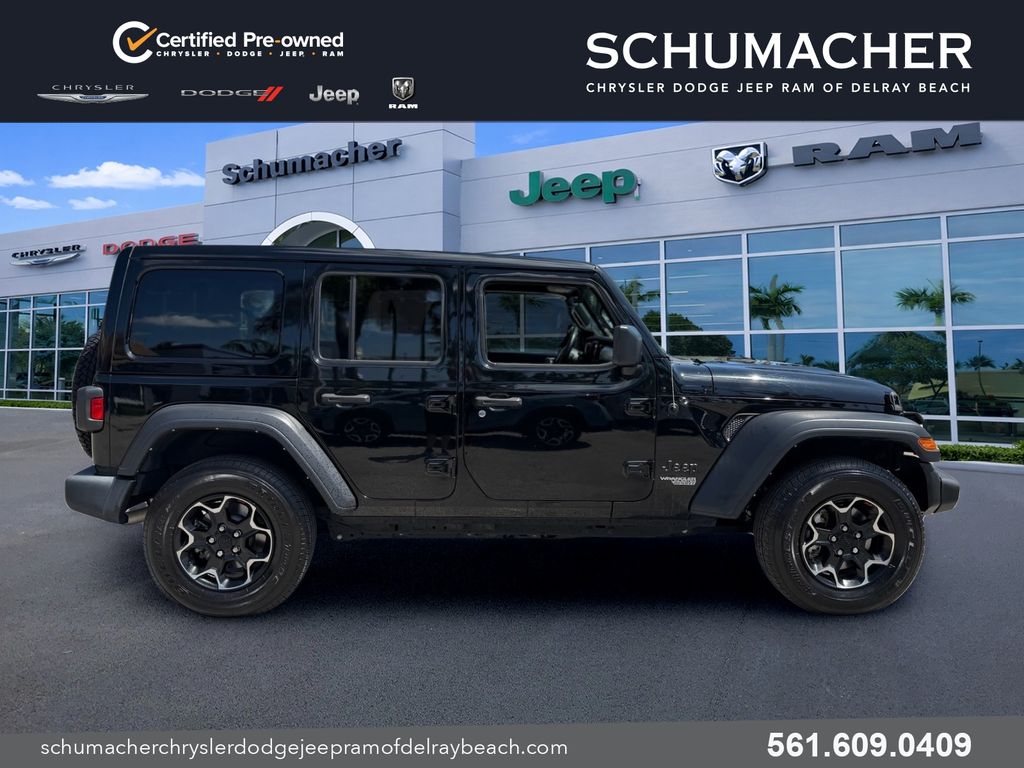used 2021 Jeep Wrangler car, priced at $29,998