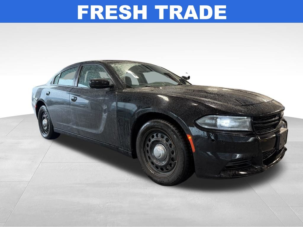 Pitch Black Clearcoat 2023 Dodge Charger Police AWD Sedan All-Wheel Drive 8-Speed Automatic