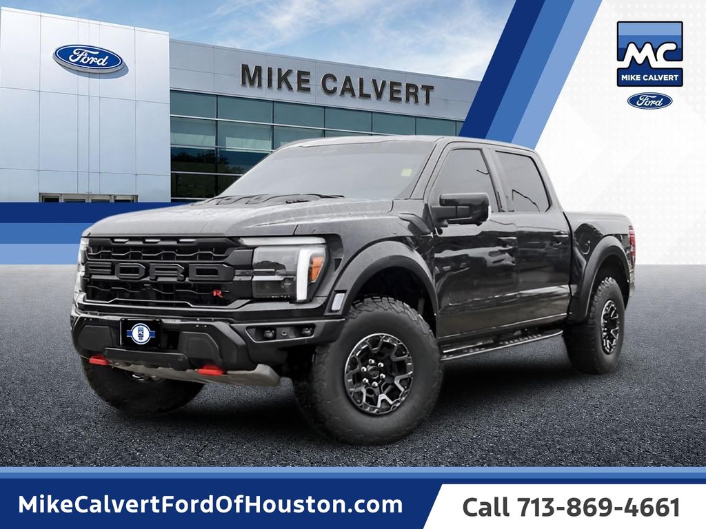Black Metallic 2024 Ford F-150 Pickup Truck Four-Wheel Drive Automatic