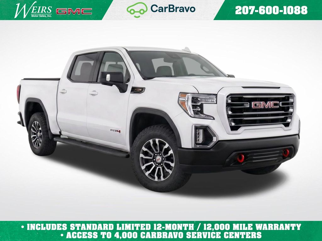 Summit White 2021 GMC Sierra 1500 Pickup Truck Four-Wheel Drive Automatic