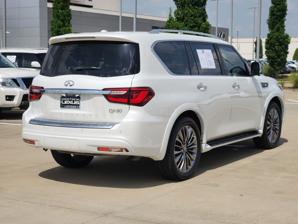 2018 INFINITI QX80 Base White at Emmons Autoplex