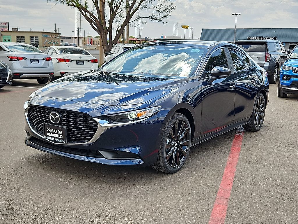 Deep Crystal Blue Mica 2026 Mazda MAZDA3 Sedan Front-Wheel Drive 6-Speed Automatic