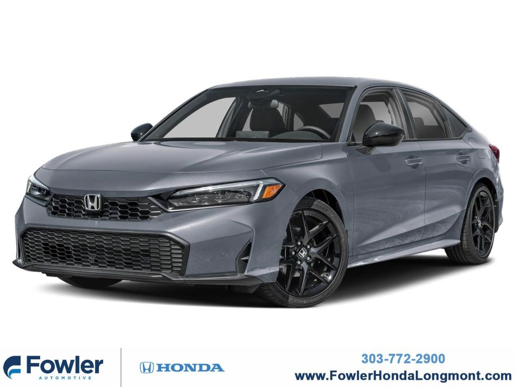 Urban Gray Pearl 2026 Honda Civic Sedan Front-Wheel Drive Continuously Variable Transmission