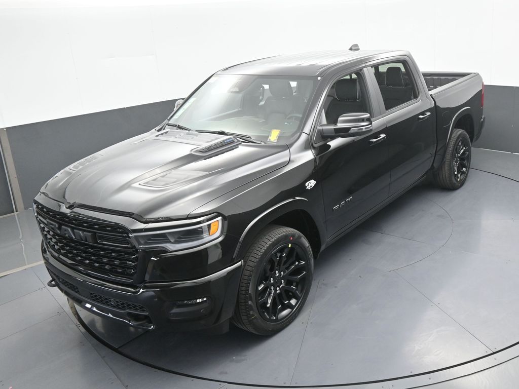 New 2026 Diamond Black Crystal Pearlcoat Ram Limited image 44