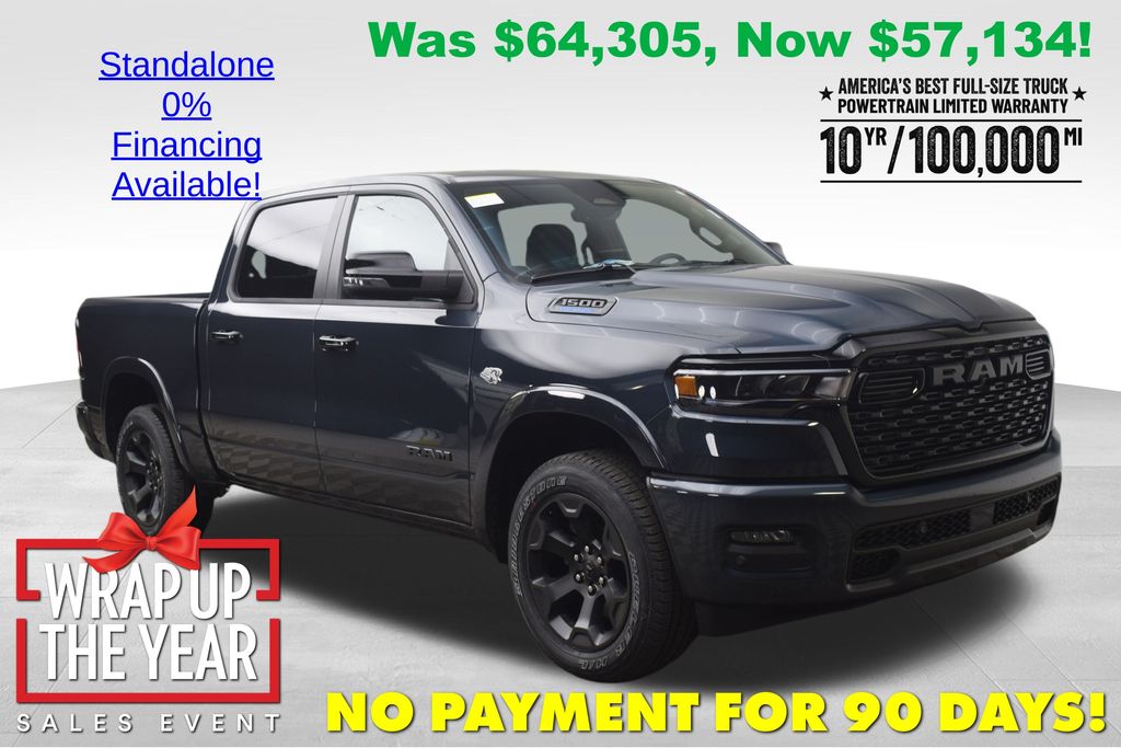 new 2026 Ram 1500 car, priced at $57,134