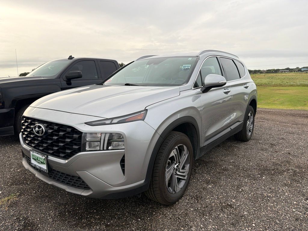 Shimmering Silver 2023 Hyundai Santa Fe SUV / Crossover All-Wheel Drive 8-Speed Automatic