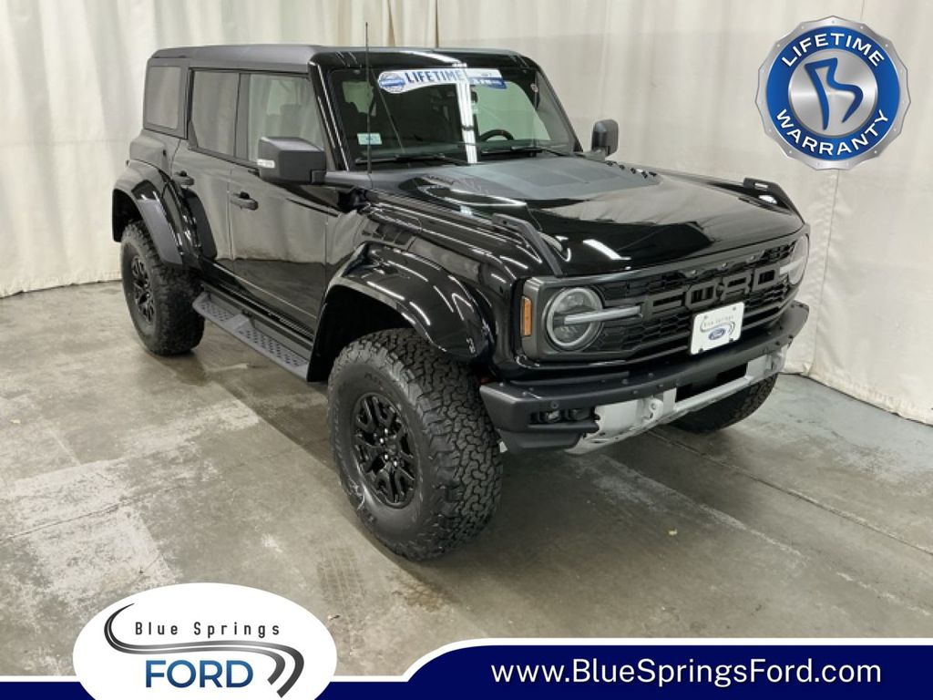 Shadow Black 2025 Ford Bronco Raptor 4WD SUV / Crossover Four-Wheel Drive Automatic