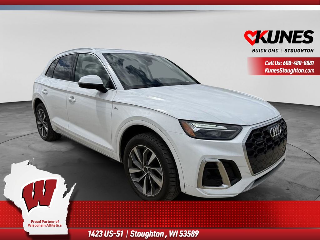Glacier White Metallic 2024 Audi Q5 SUV / Crossover All-Wheel Drive 7-Speed Automatic
