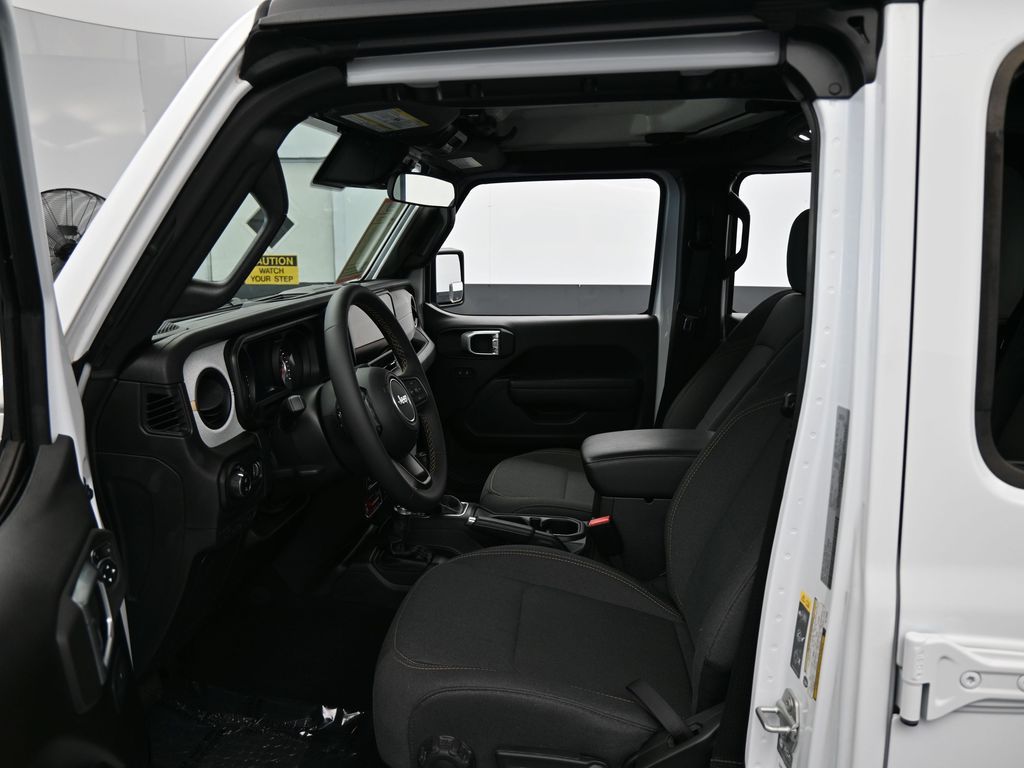Used 2024 Bright White Clearcoat Jeep Willys image 11