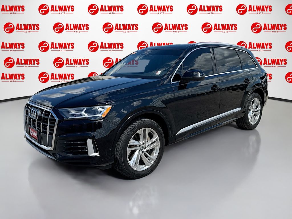 Black 2020 Audi Q7 quattro Premium Plus 55 TFSI SUV / Crossover All-Wheel Drive 8-Speed Automatic