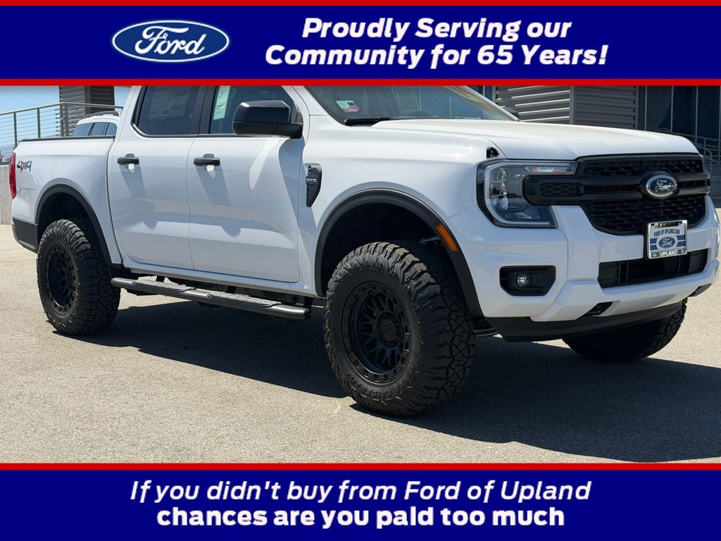 Oxford White 2025 Ford Ranger Pickup Truck Four-Wheel Drive Automatic