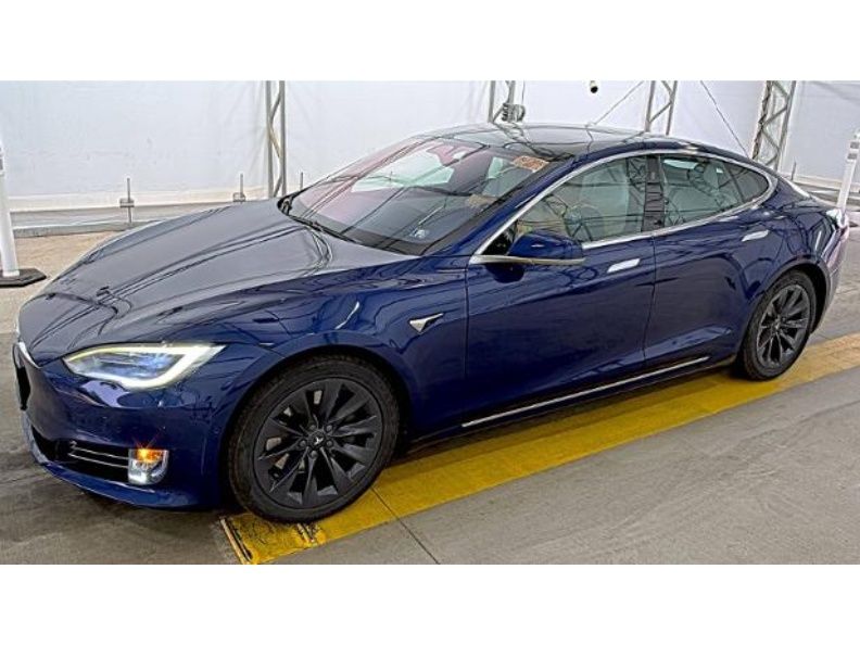 Blue 2018 Tesla Model S Sedan All-Wheel Drive 1-Speed Automatic