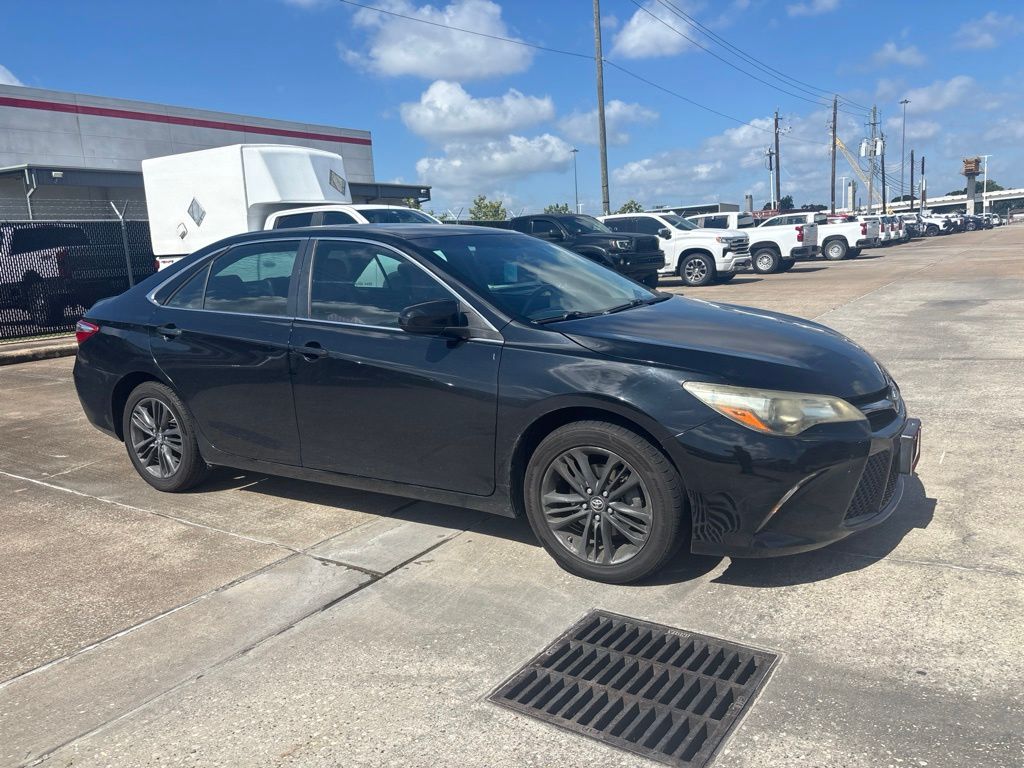 2017 Toyota Camry SE Black at Don McGill Toyota