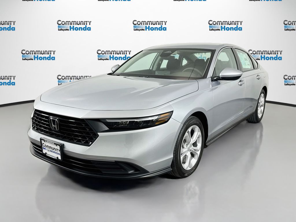 Solar Silver Metallic 2026 Honda Accord Sedan Front-Wheel Drive Continuously Variable Transmission