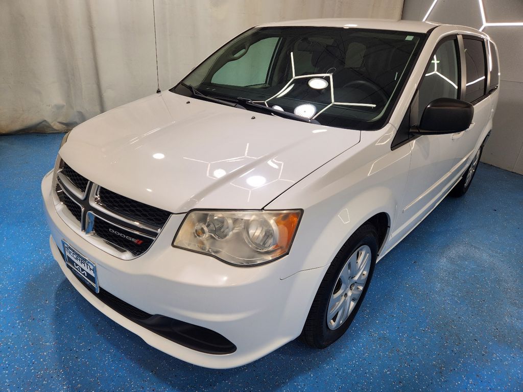 Bright White Clearcoat 2014 Dodge Grand Caravan SE FWD Minivan Front-Wheel Drive 6-Speed Automatic
