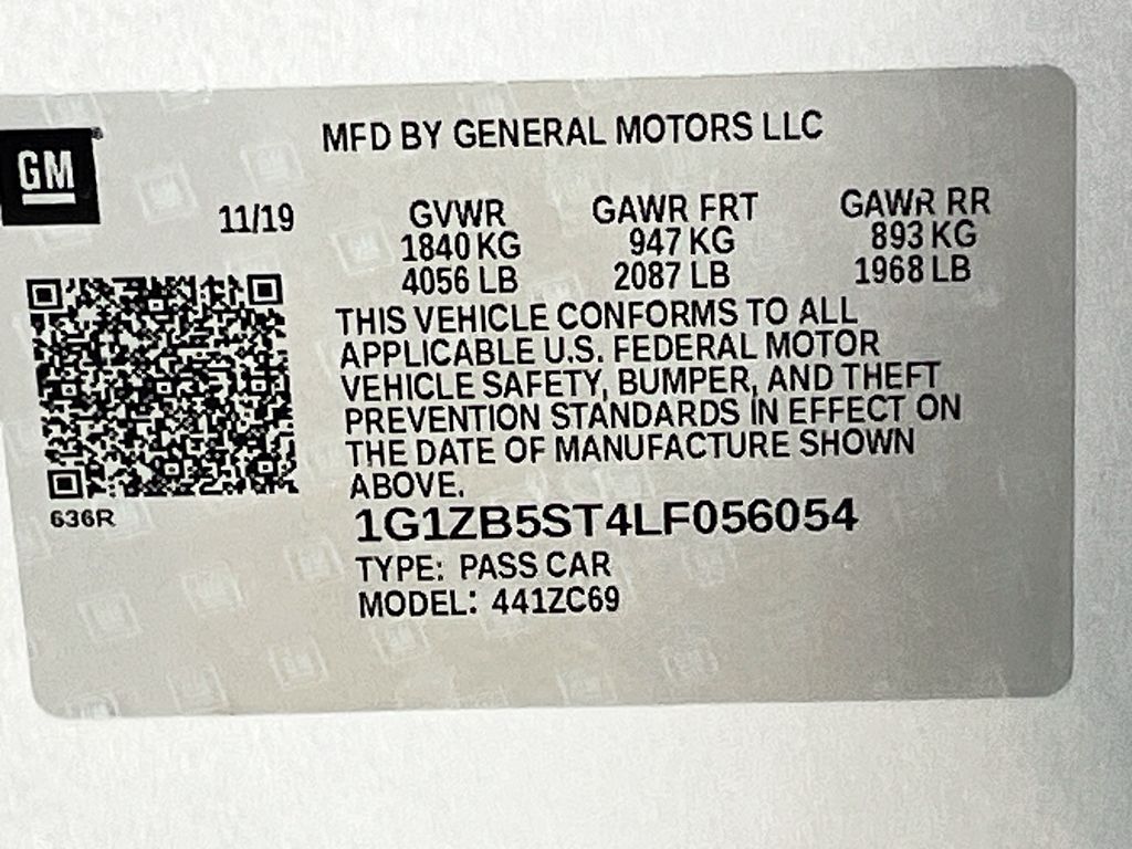 2020 Chevrolet Malibu LS Silver at Bravo Nissan