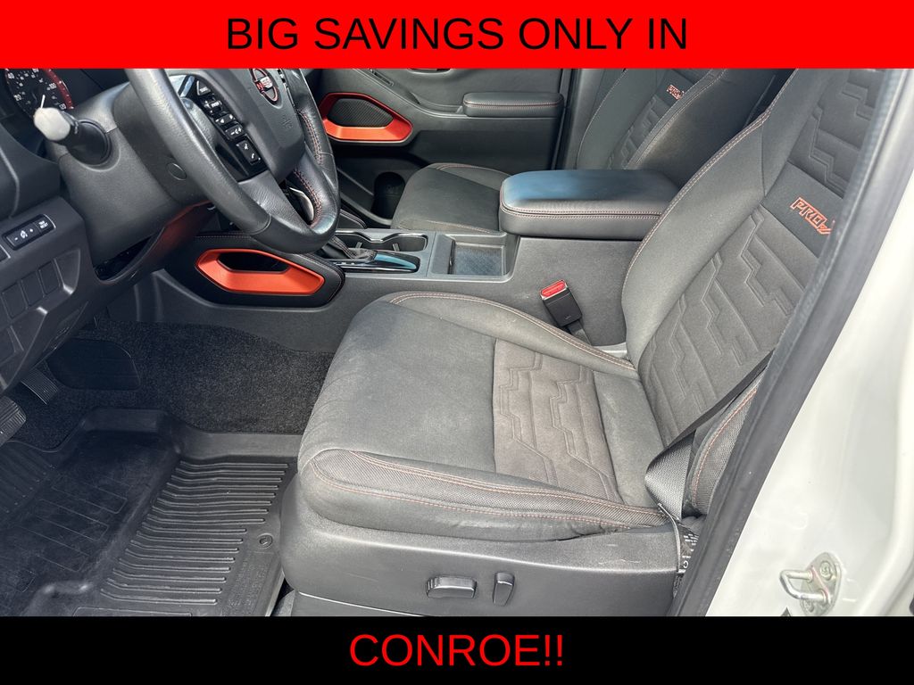2022 Nissan Frontier PRO-X White at Central Houston Nissan