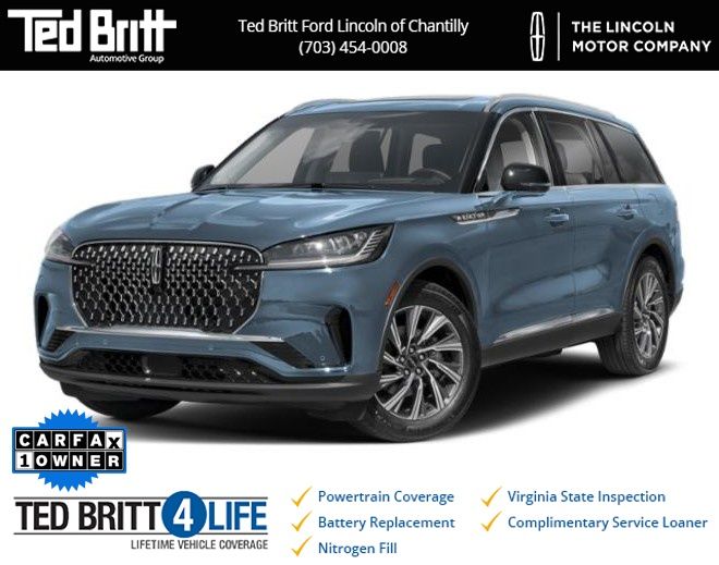 Blue Metallic 2026 Lincoln Aviator SUV / Crossover All-Wheel Drive Automatic