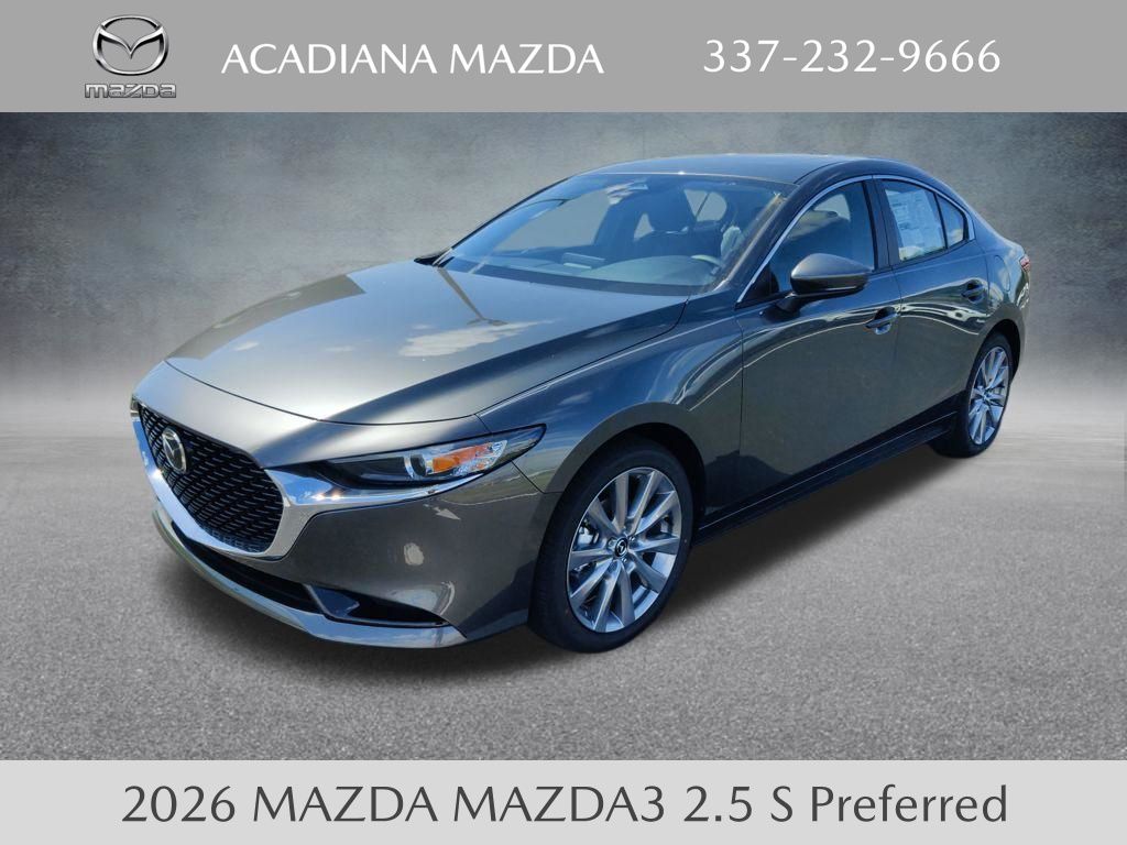 2026 Mazda MAZDA3 2.5 S Preferred Sedan FWD