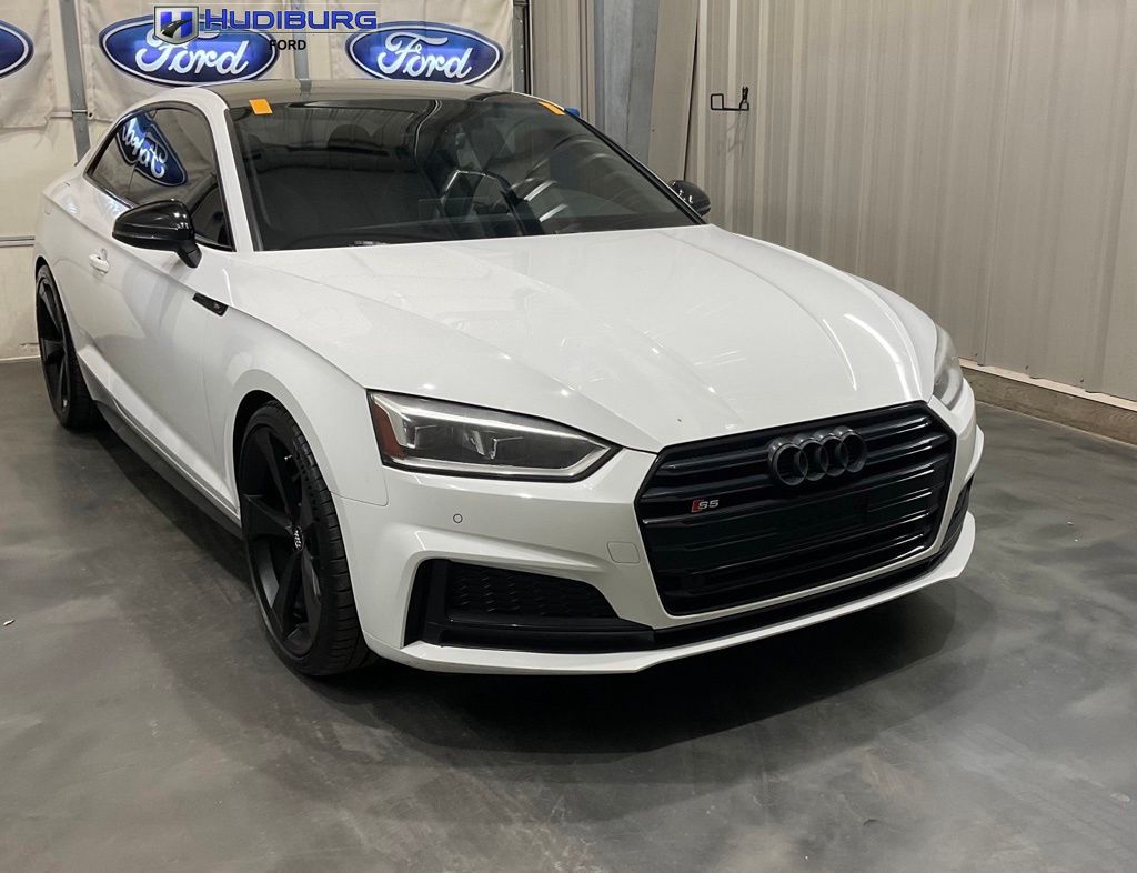Ibis White 2019 Audi S5 Coupe All-Wheel Drive 8-Speed Automatic