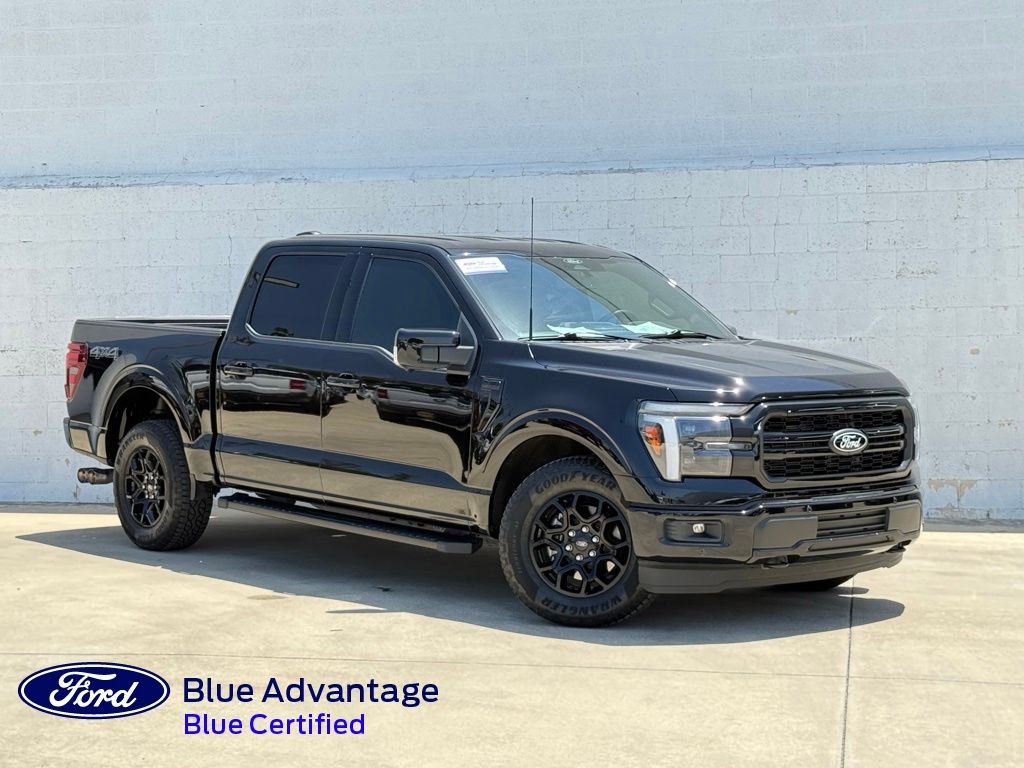 Black Metallic 2025 Ford F-150 Pickup Truck Four-Wheel Drive Automatic