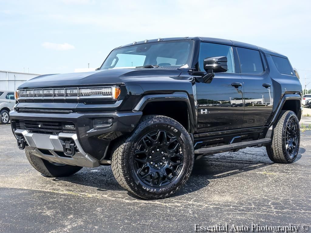Void Black 2025 GMC Hummer EV SUV SUV / Crossover All-Wheel Drive 1-Speed Automatic