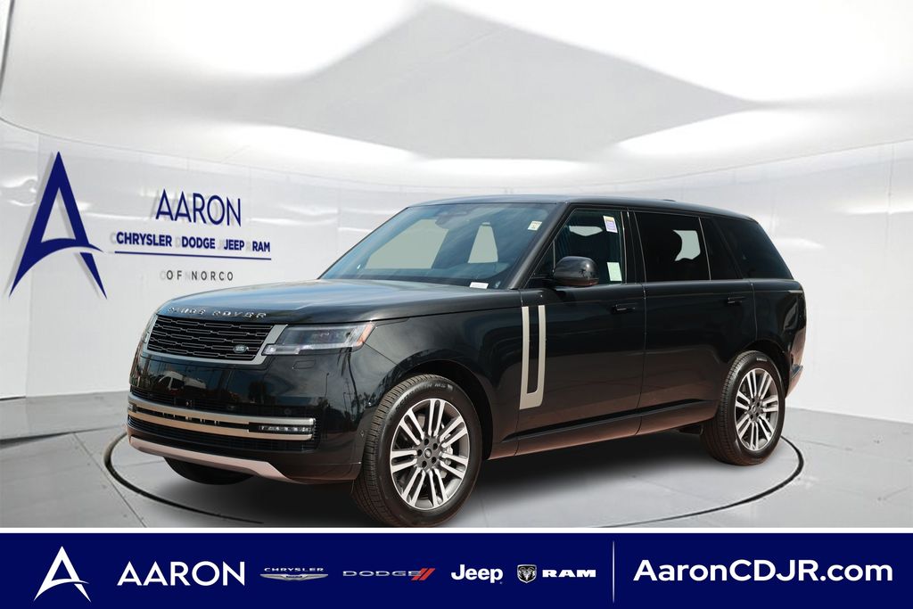 Santorini Black Metallic 2025 Land Rover Range Rover SUV / Crossover All-Wheel Drive 8-Speed Automatic