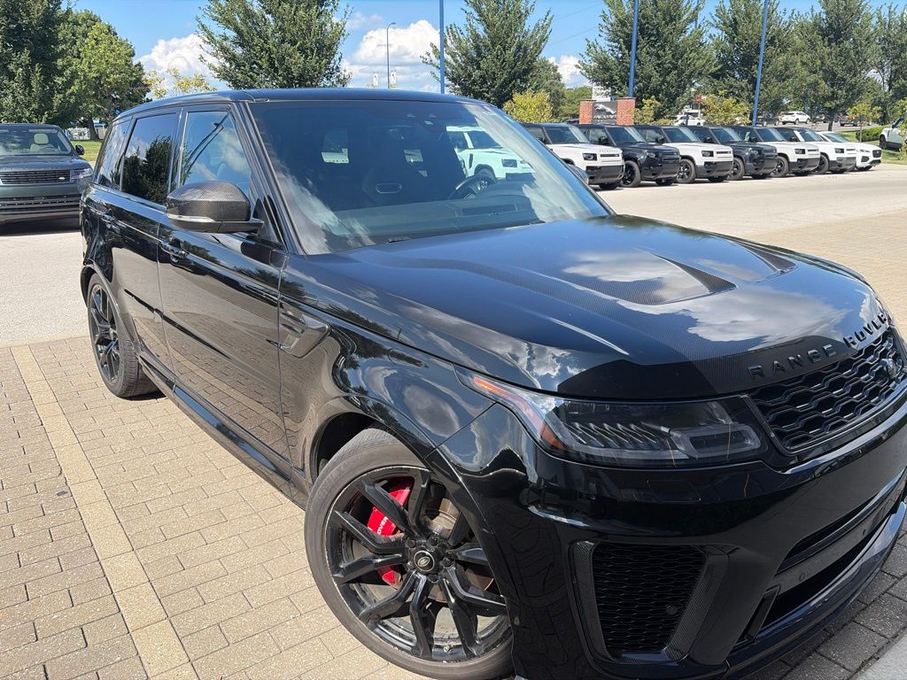 Used 2022 Black Land Rover SVR image 3
