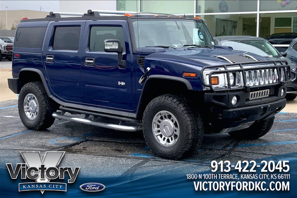All Terrain Blue 2007 Hummer H2 Base SUV / Crossover Four-Wheel Drive 4-Speed Automatic Overdrive