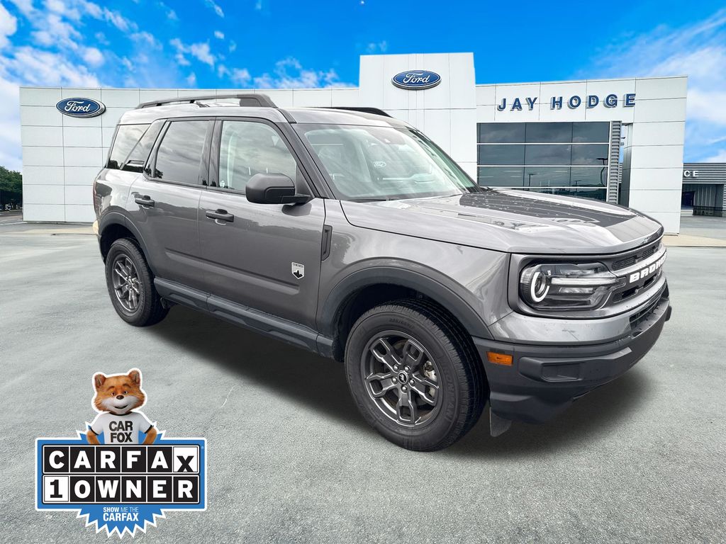 Gray Metallic 2023 Ford Bronco Sport SUV / Crossover All-Wheel Drive 8-Speed Automatic