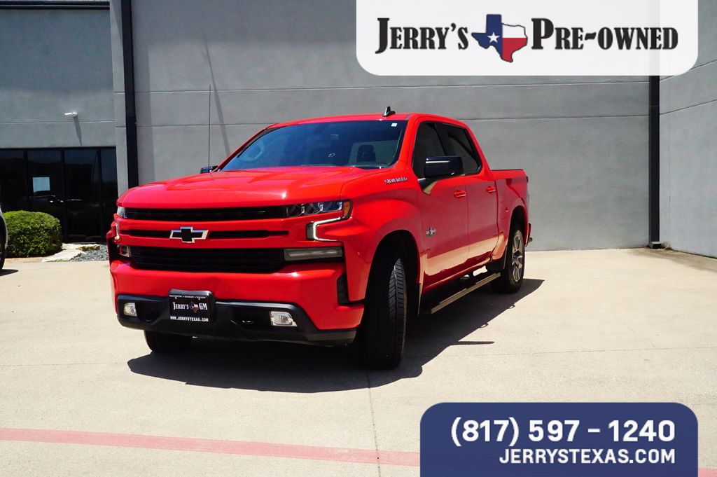 Red Hot 2022 Chevrolet Silverado 1500 Pickup Truck 4X2 8-Speed Automatic
