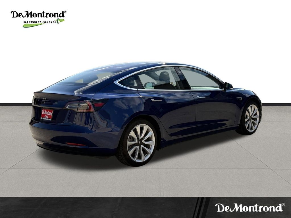 2018 Tesla Model 3 Long Range Blue at Shottenkirk Kia Fort Bend