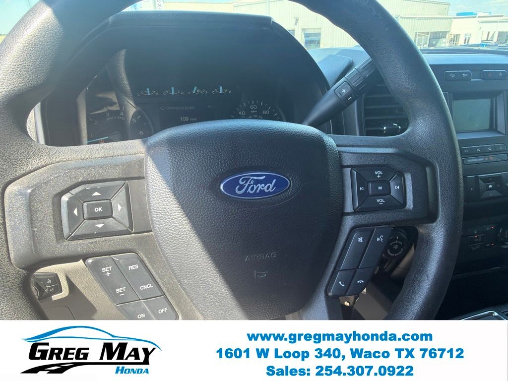 2019 Ford F-150 XL White at Greg May Honda