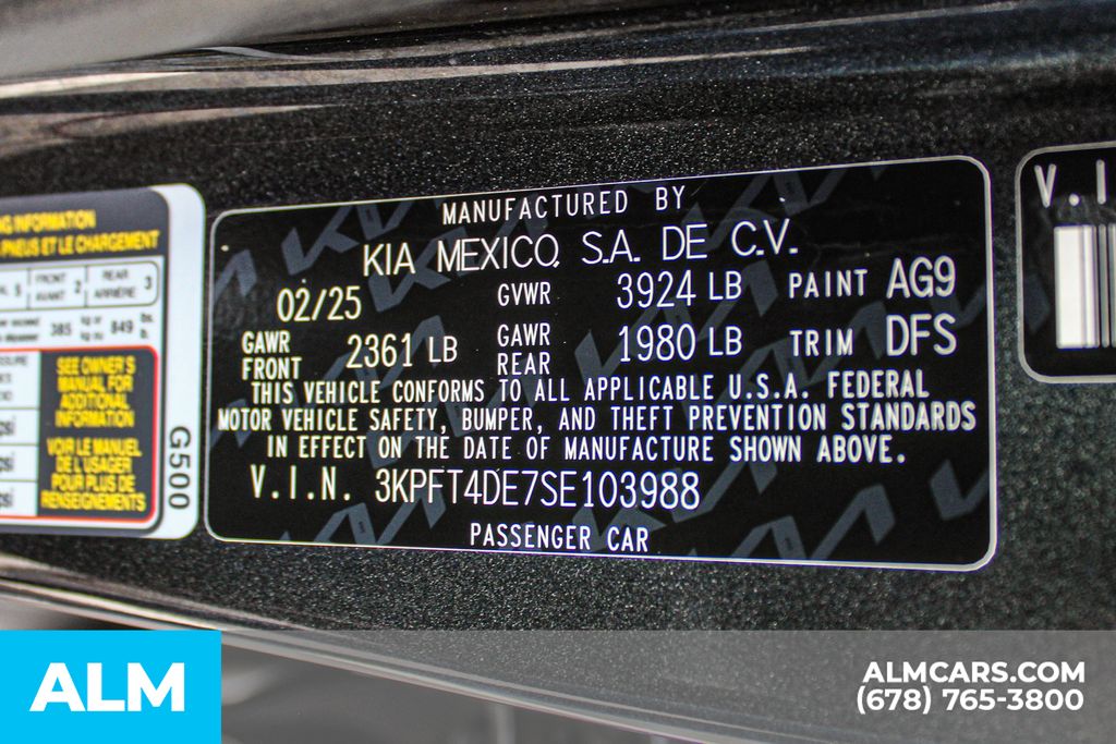 Used 2025 Gray Kia LXS image 41