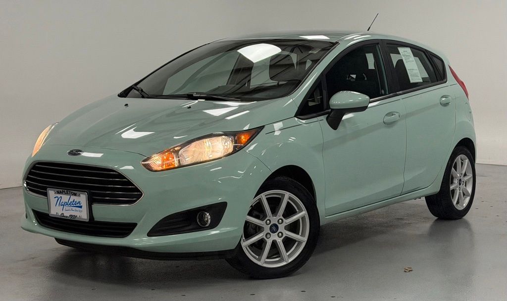 Green (Mint) 2019 Ford Fiesta SE Hatchback FWD Hatchback Front-Wheel Drive 6-Speed Automatic