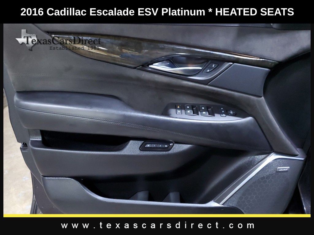 2016 Cadillac Escalade ESV Platinum Edition 9