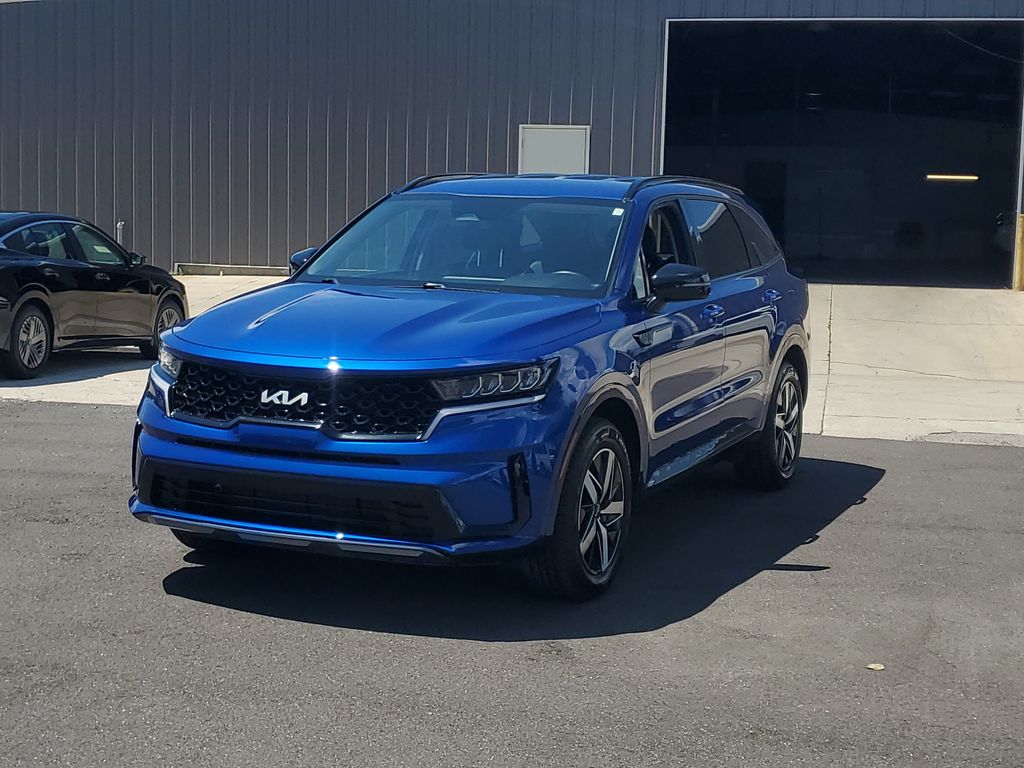 Sapphire Blue 2022 Kia Sorento SUV / Crossover Front-Wheel Drive 8-Speed Automatic