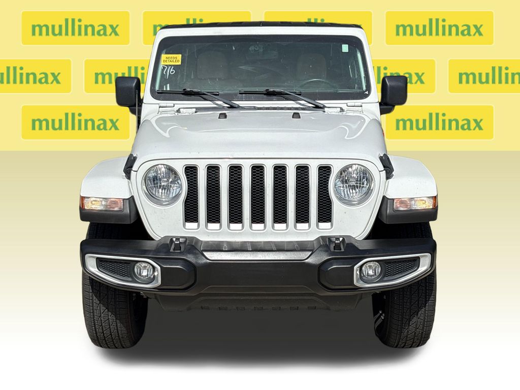 Certified Used 2021 White Jeep Unlimited Sahara image 14