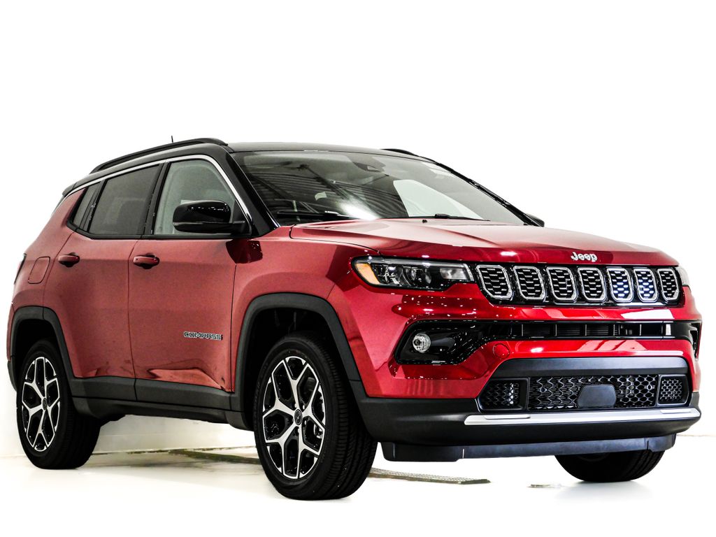 Red Hot Pearlcoat 2026 Jeep Compass SUV / Crossover Four-Wheel Drive 8-Speed Automatic